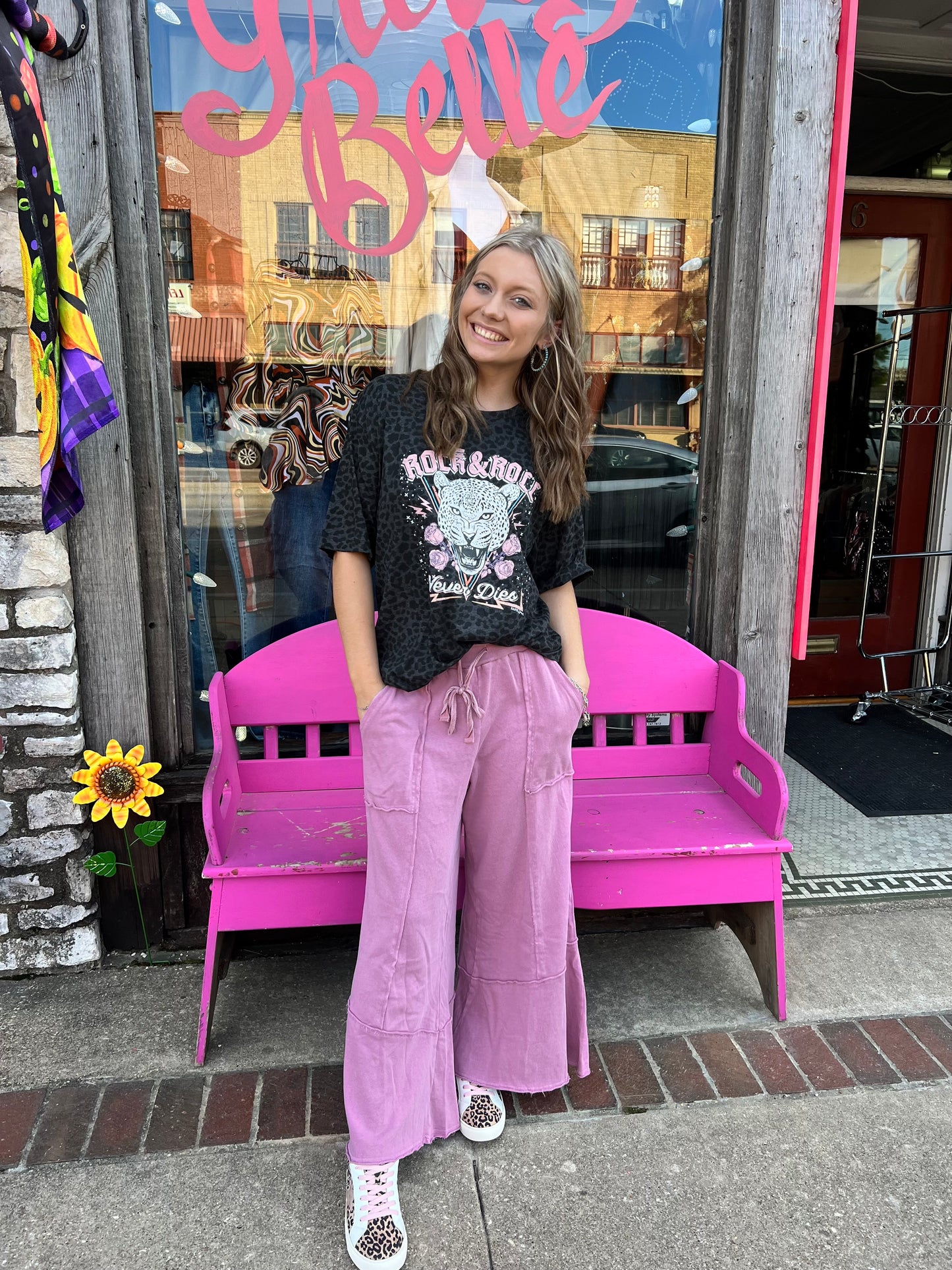 Antique Rose Mineral Wash Loungers