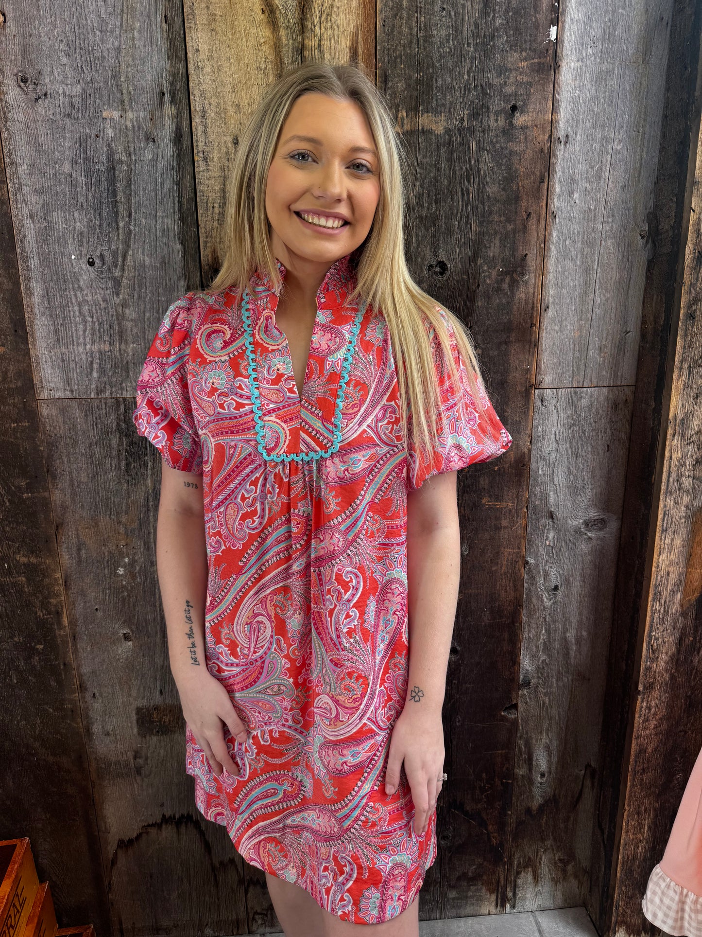 Palmer Paisley Dress