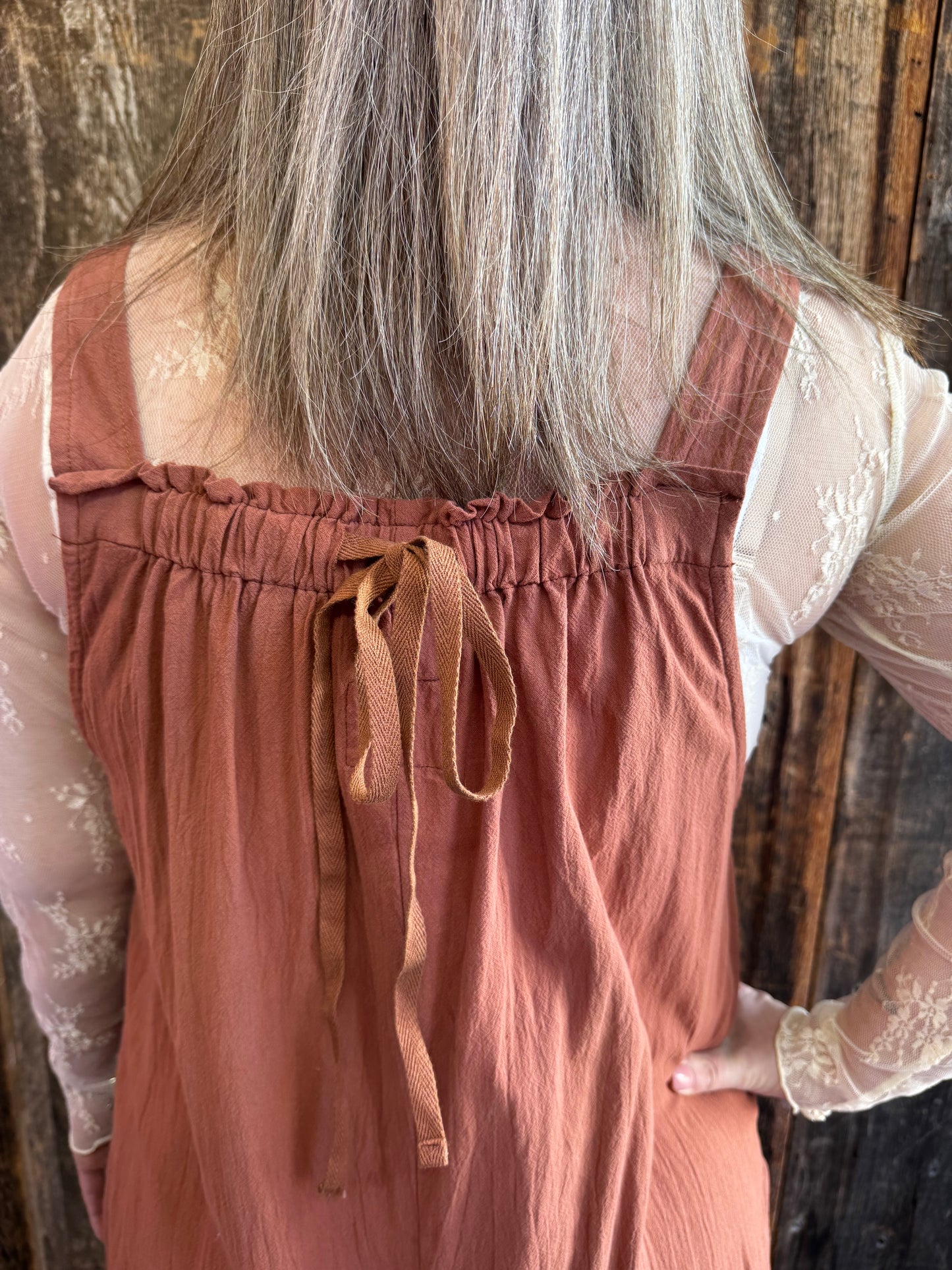 Beatrix Boho Red Clay Jumpsuit