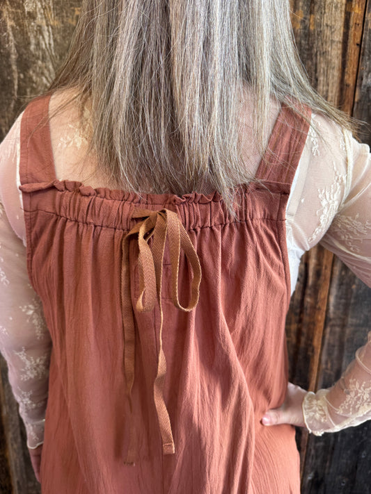 Beatrix Boho Red Clay Jumpsuit