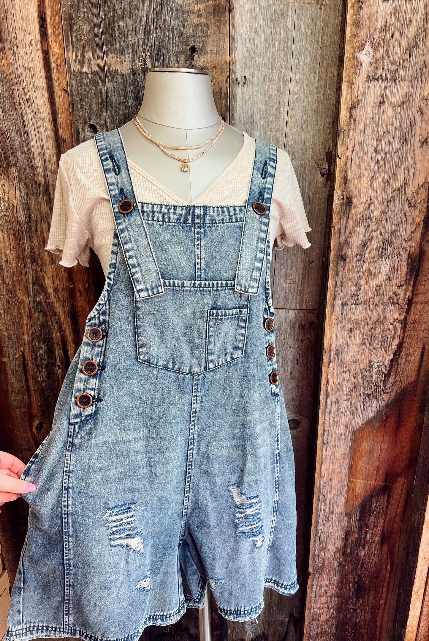 High Hopes Shorts Overalls