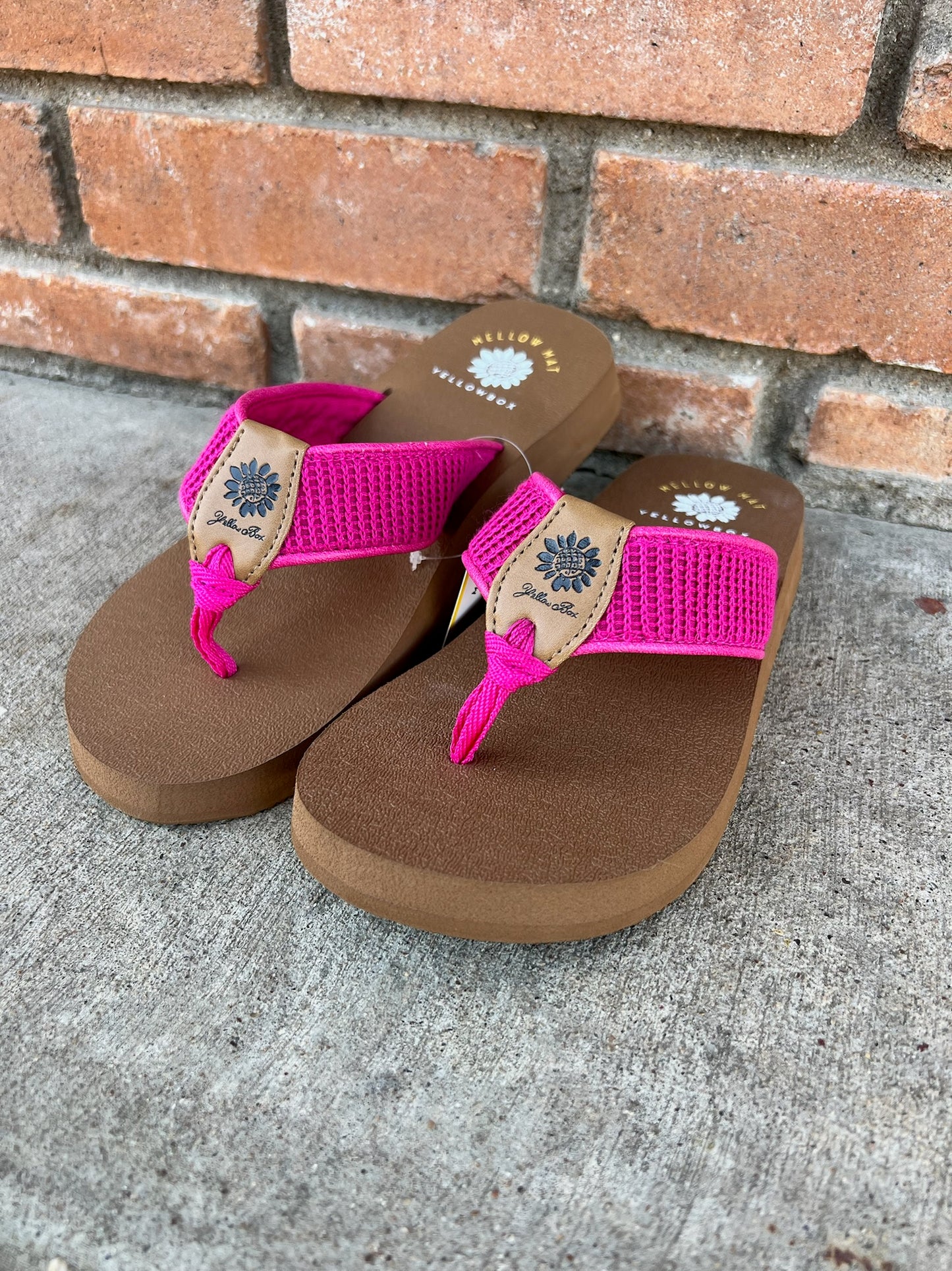 Yellow Box Nella Fuchsia Flip Flop