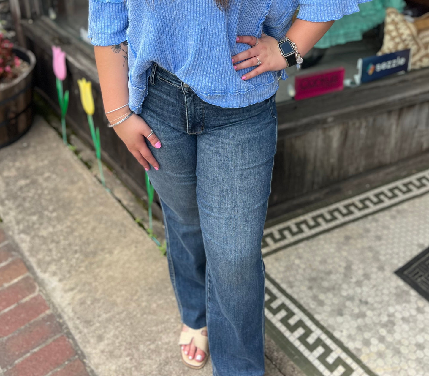 Judy Blue Tamra Tummy Control Straight Vintage