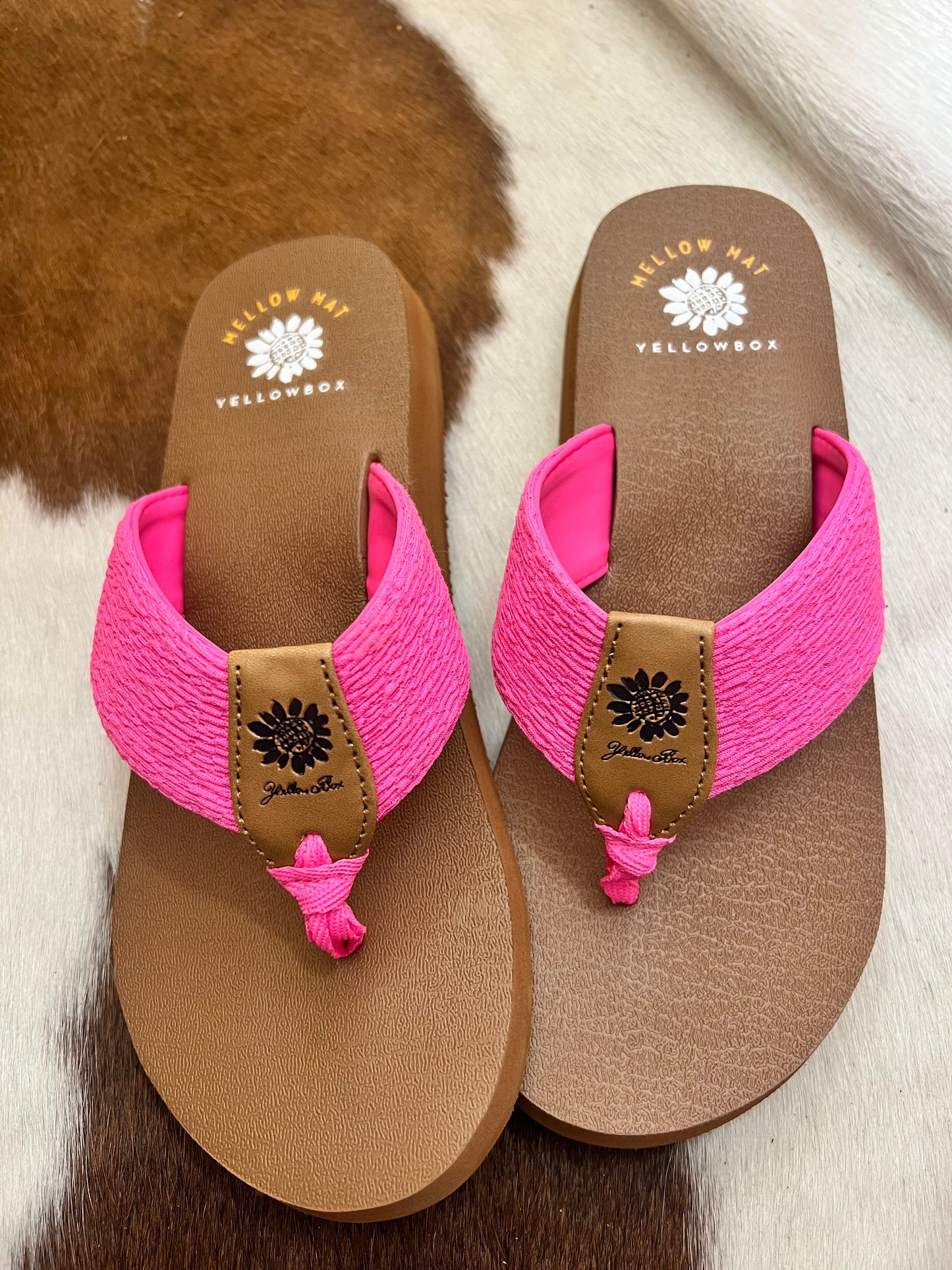 Yellowbox Nessie Pink Flip Flops