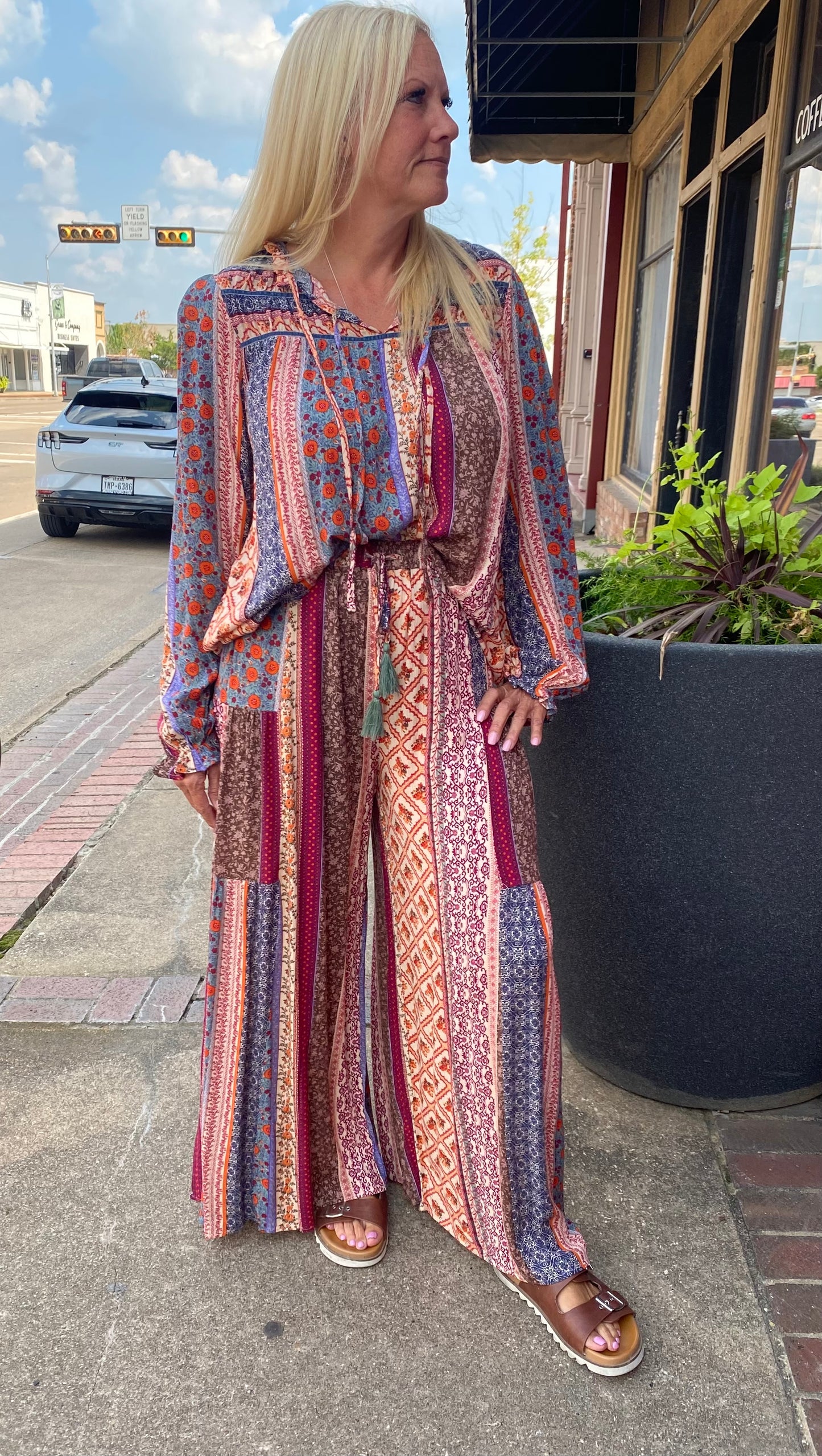 EASEL GROOVY PALOOZA PANTS