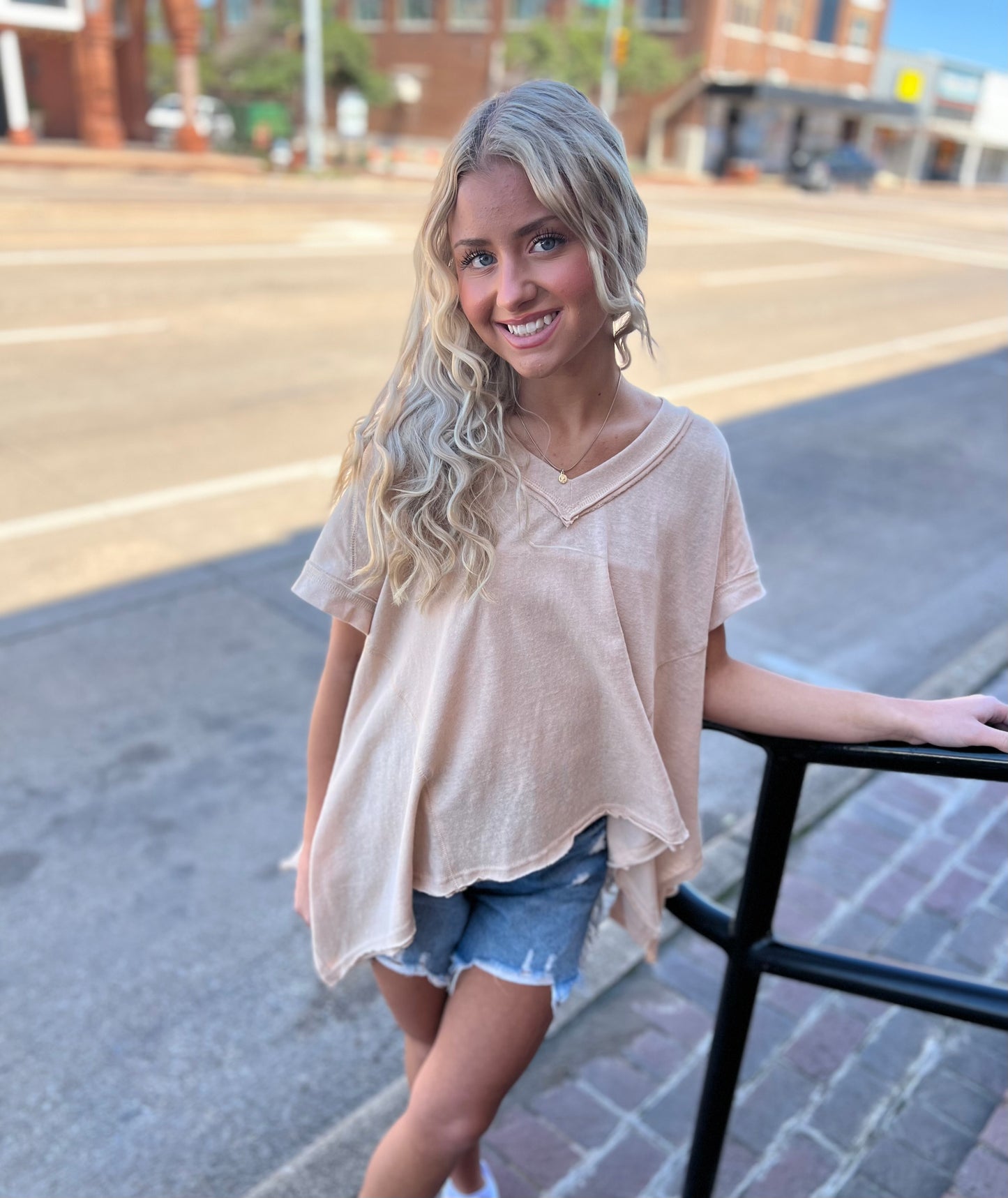 Kaylee Sand Top