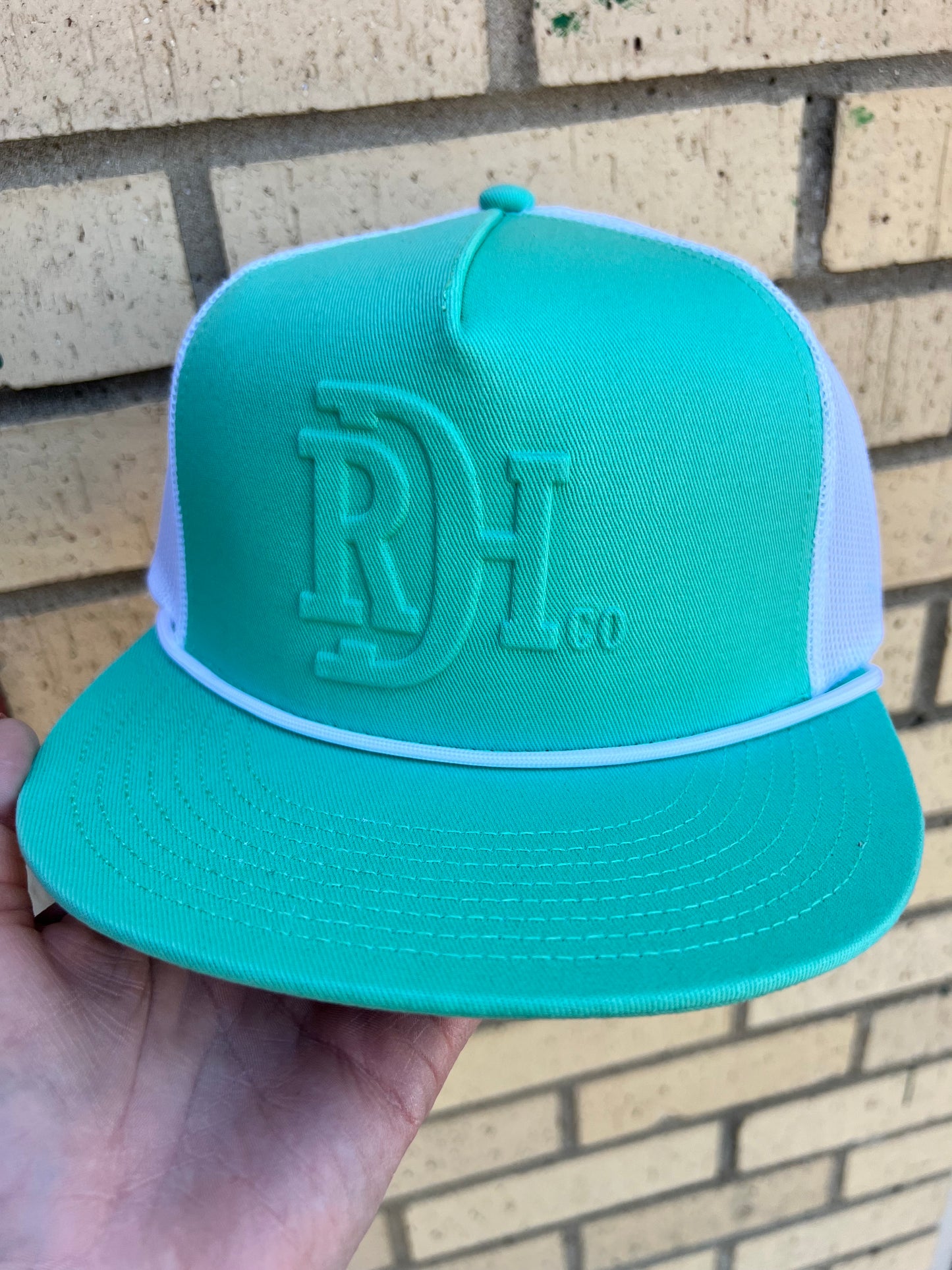 Red Dirt The Brand Mint White Hat