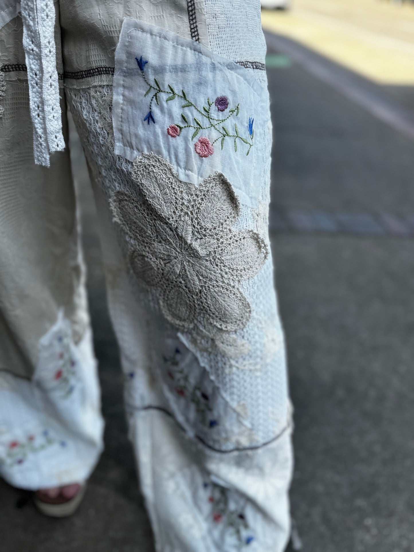 Flower Patches Set Pants