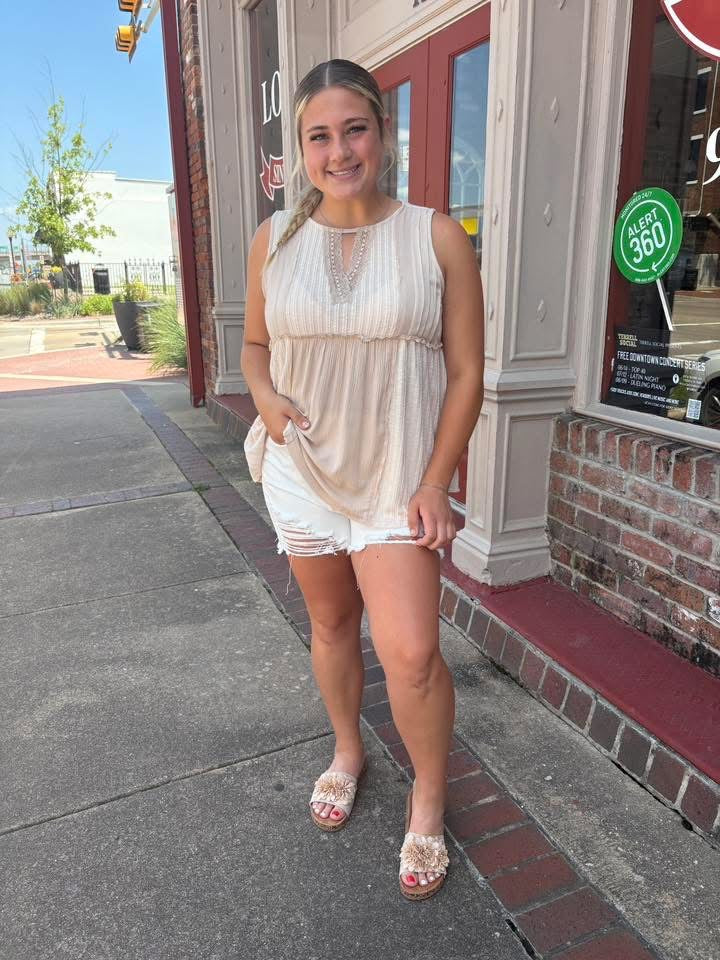 BREX BOHO BABYDOLL TOP