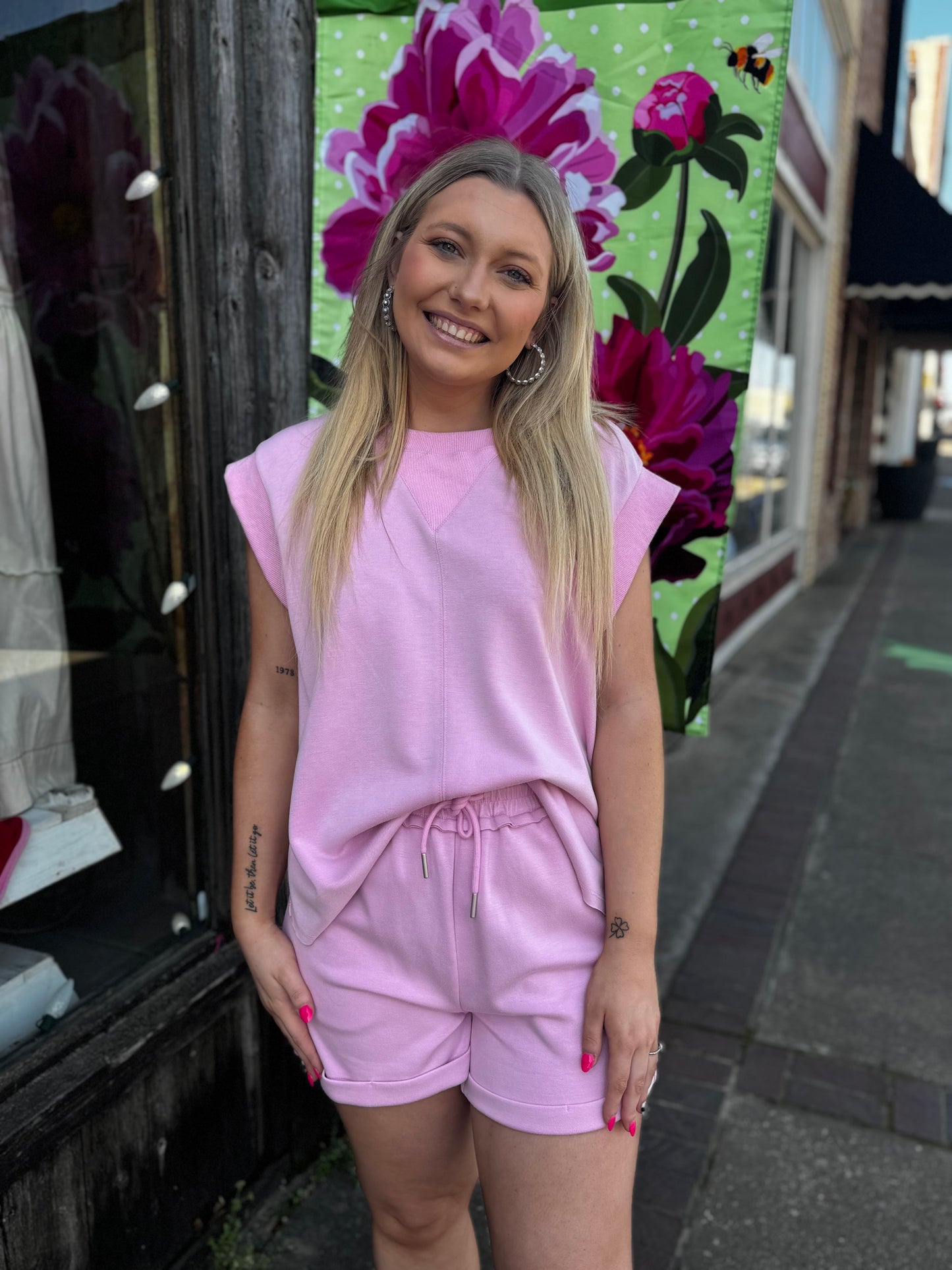 Super Soft Pink Shorts