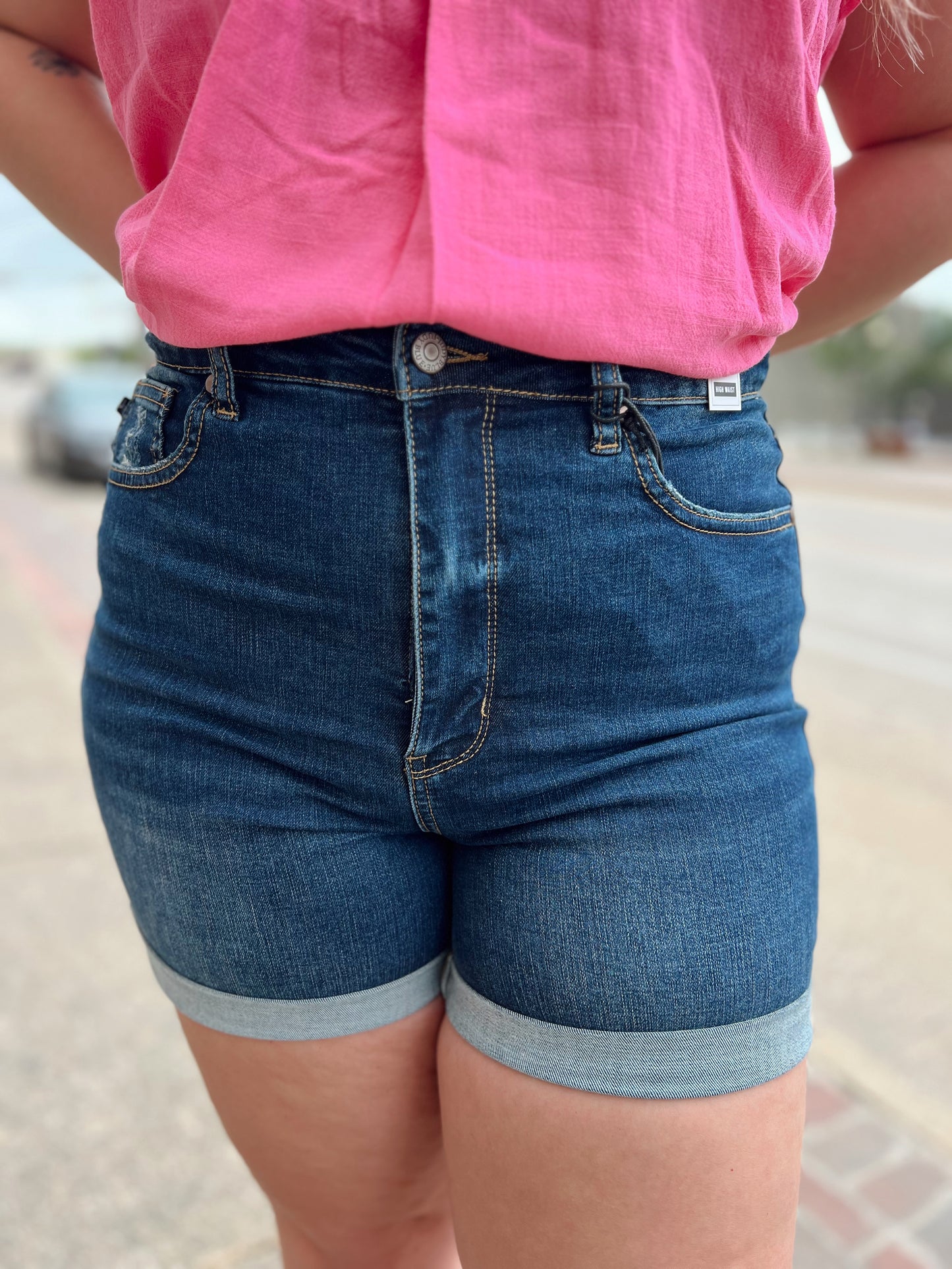 Judy Blue Bayside Tummy Control Shorts