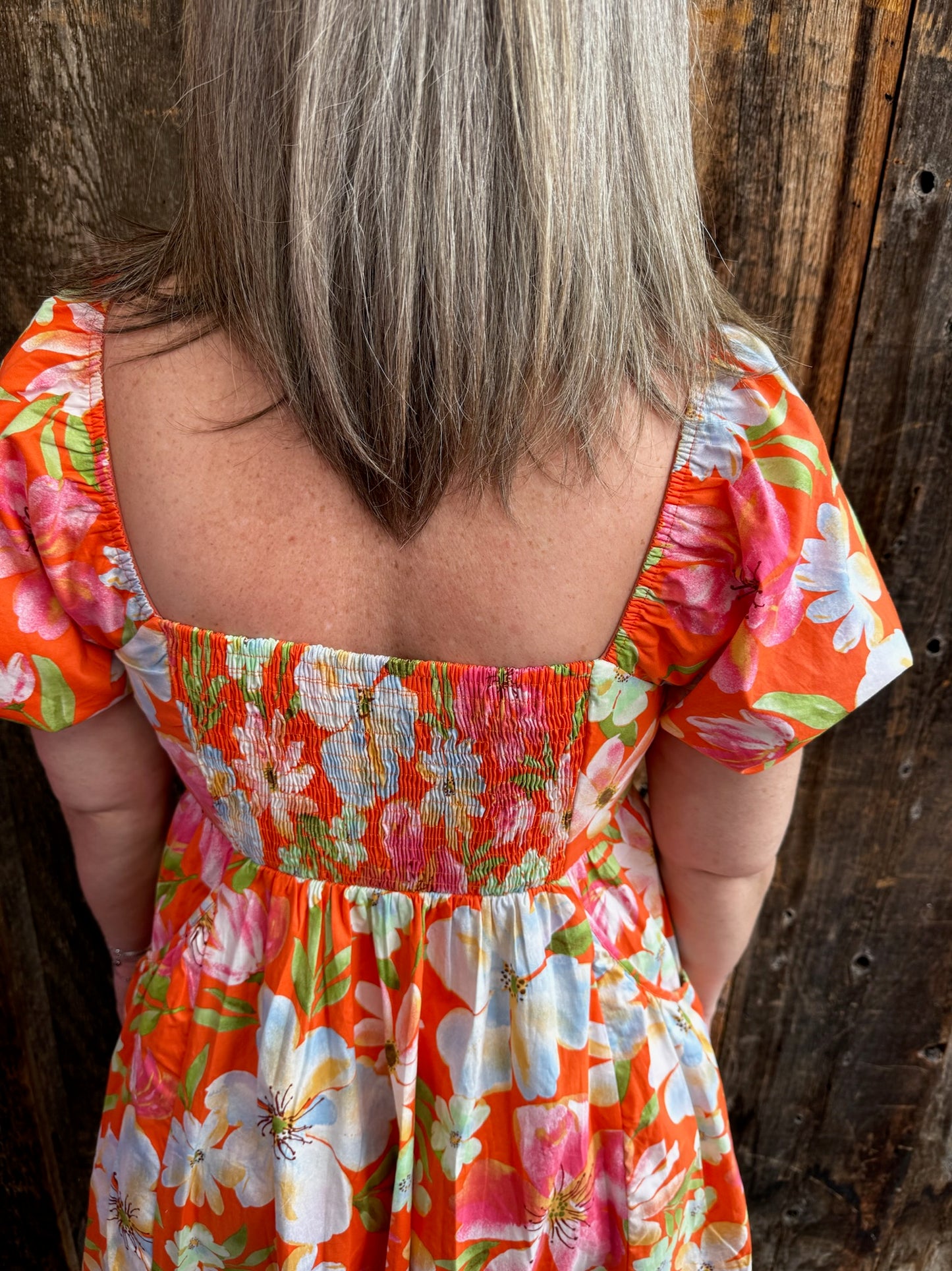 Aloha Poplin Dress