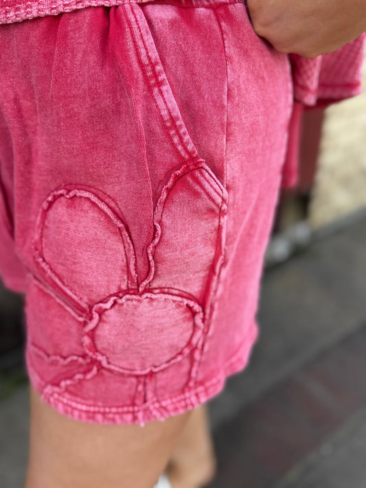 Raspberry Sorbet Set Shorts