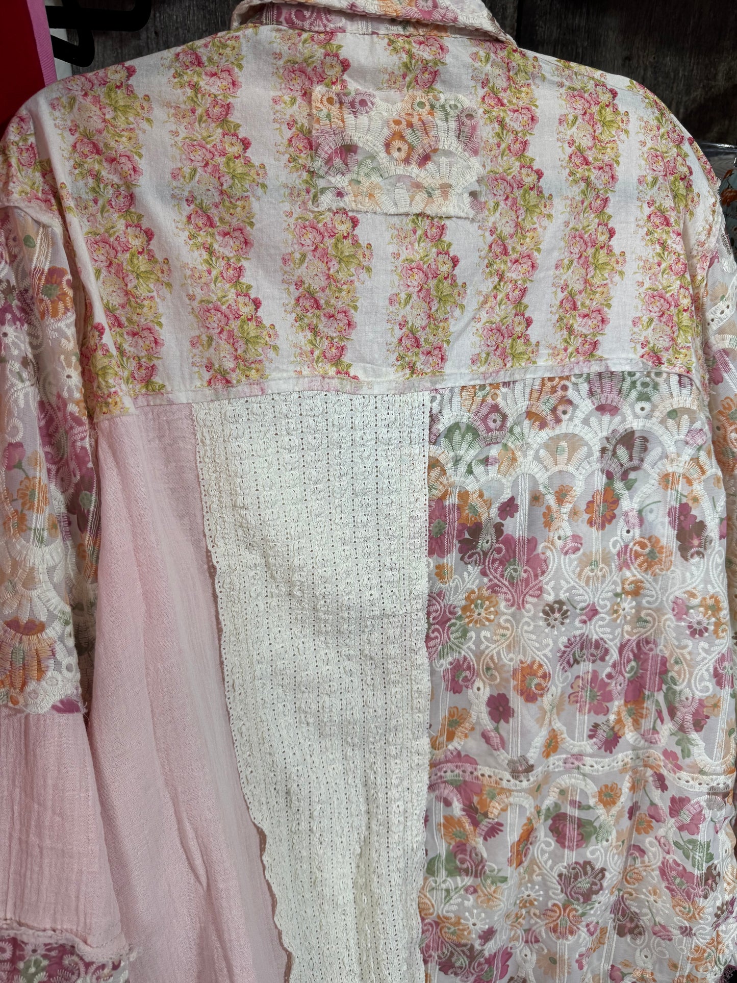 Laura Diane Floral Button Up Top