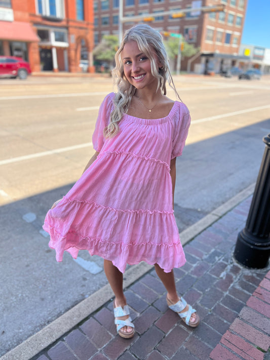 Chloe Coral Dress