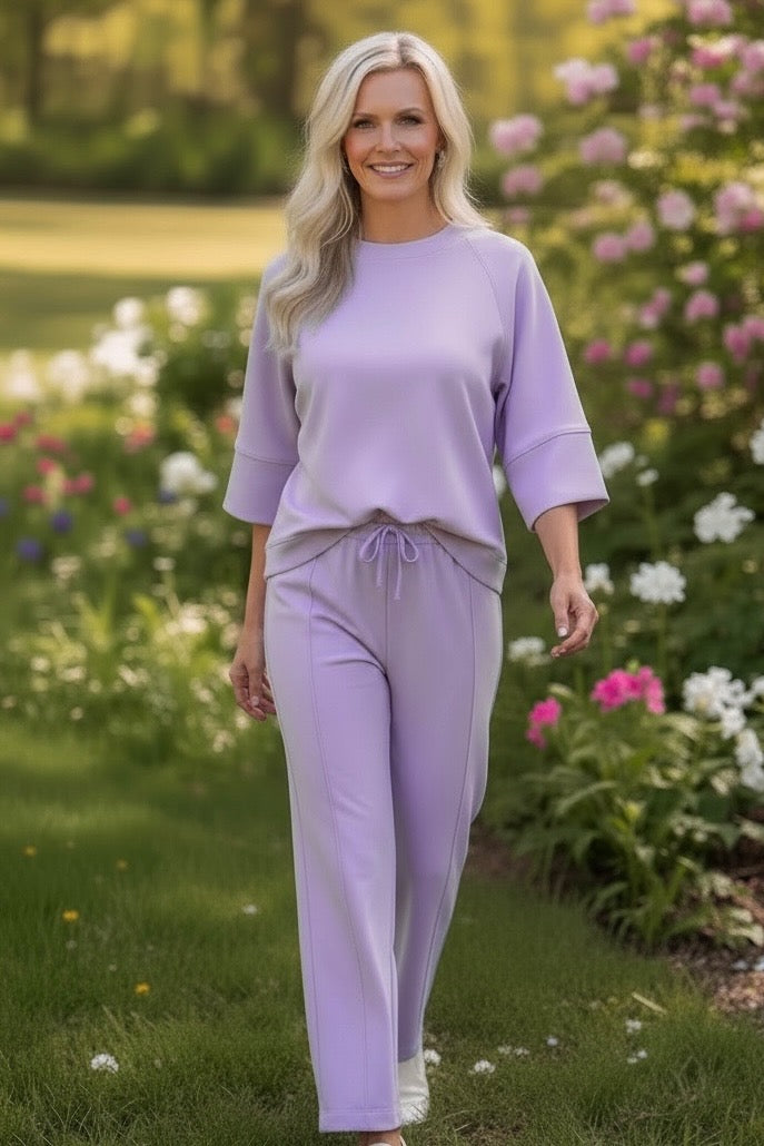 Lavender Fields Luxeknit Set Bottom