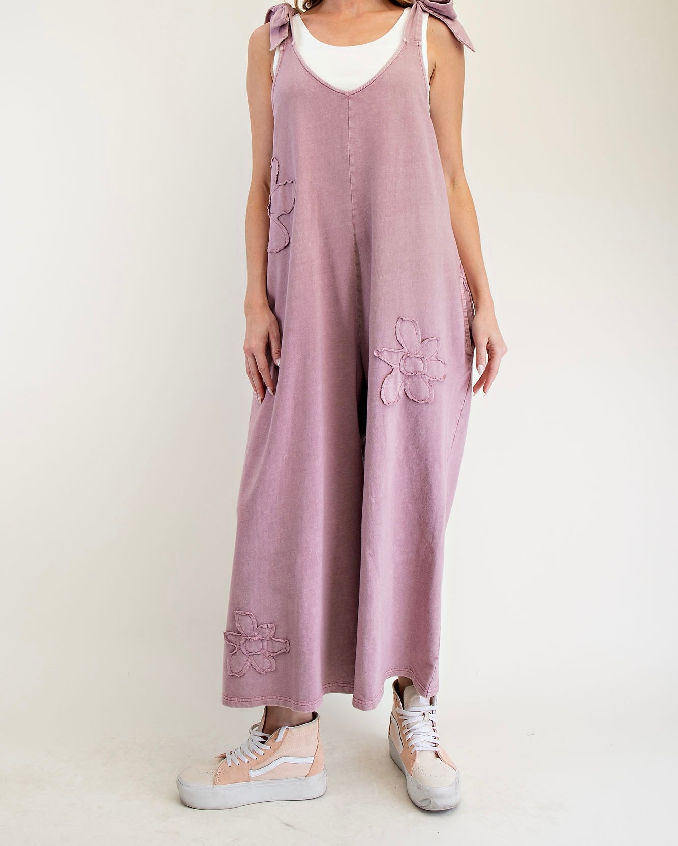 Rosa Mauve Mineral Wash Jumper