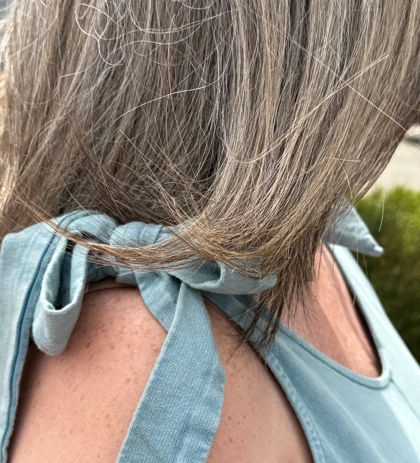 Rosa Dusty Blue Mineral Wash Jumper