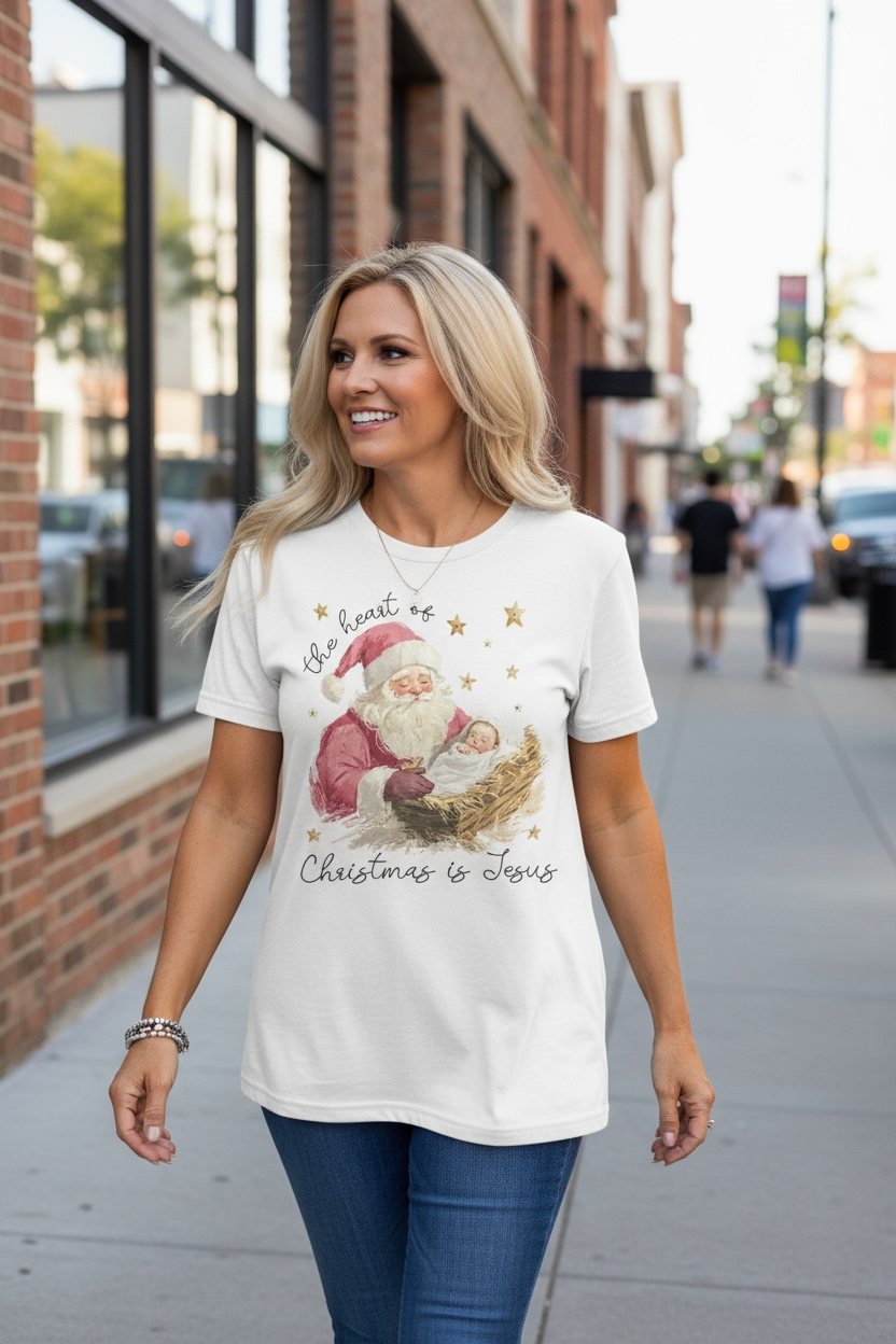 HEART OF CHRISTMAS TEE