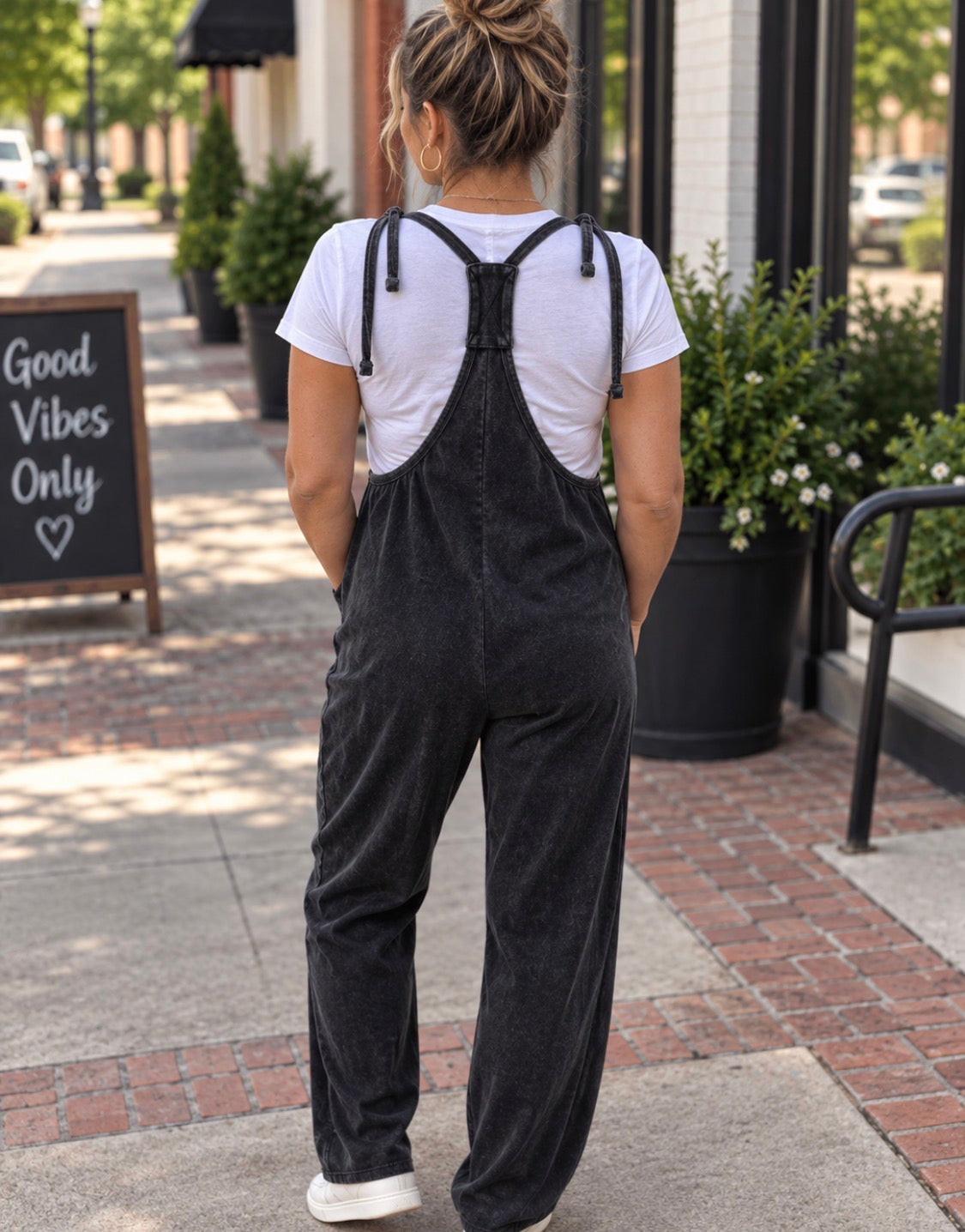 Boho Jumpsuit in Black