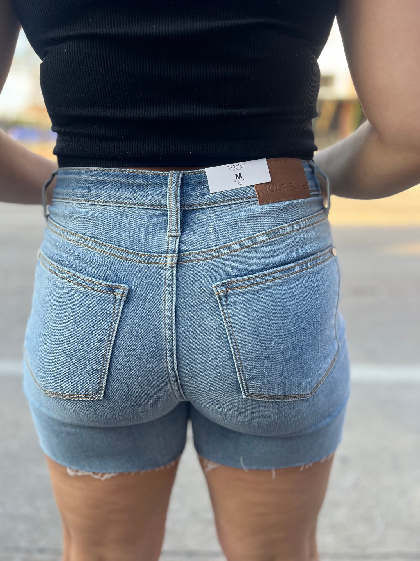 Judy Blue Belize Mid Rise Short