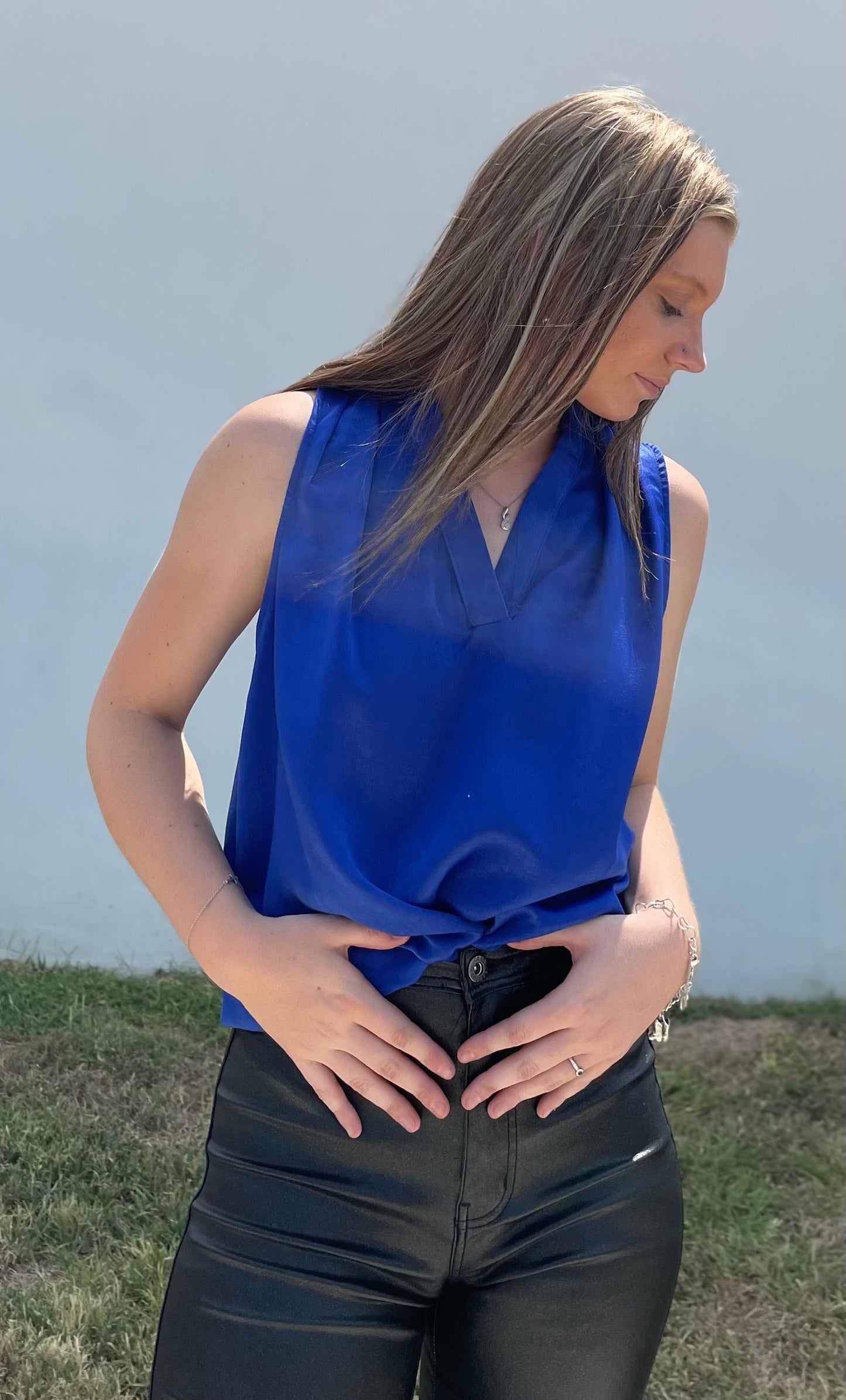 TAKE ME TO THE DISCO METALLIC PANTS