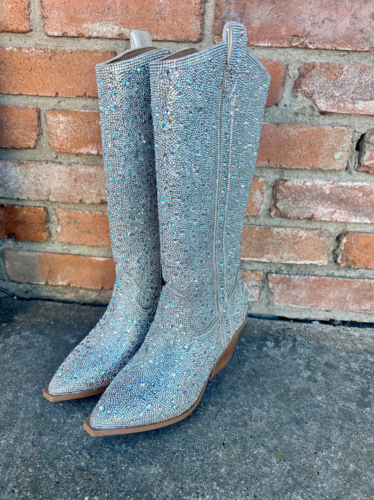 Corkys Glitzy Rhinestone Boots