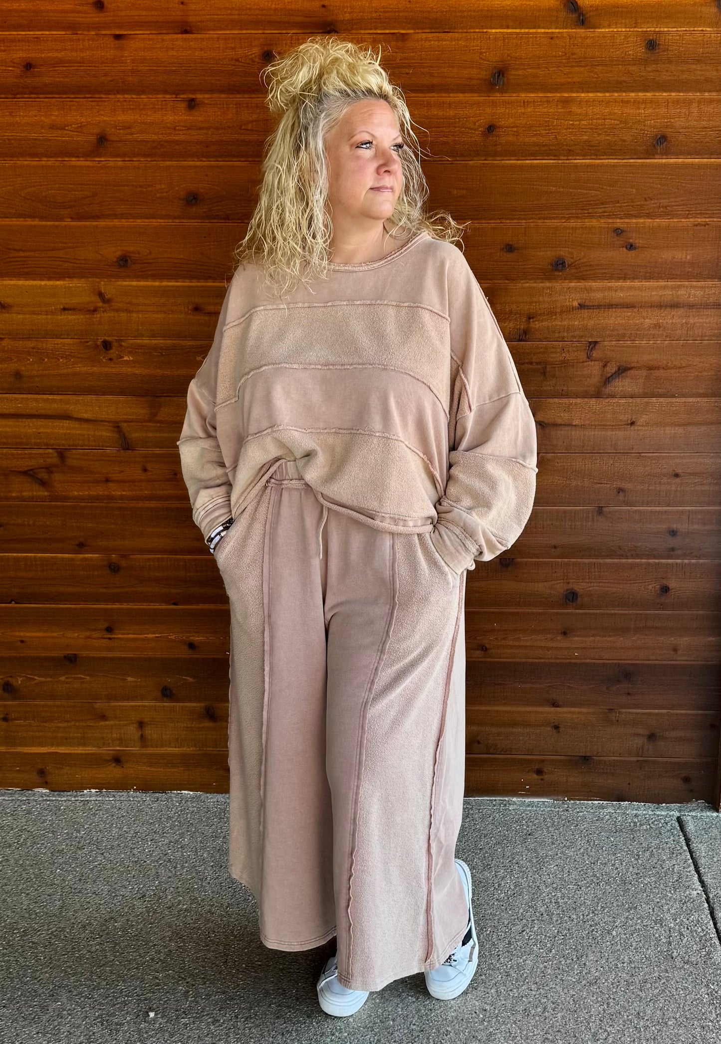 Cozy Days Mineral Wash Top (Set)