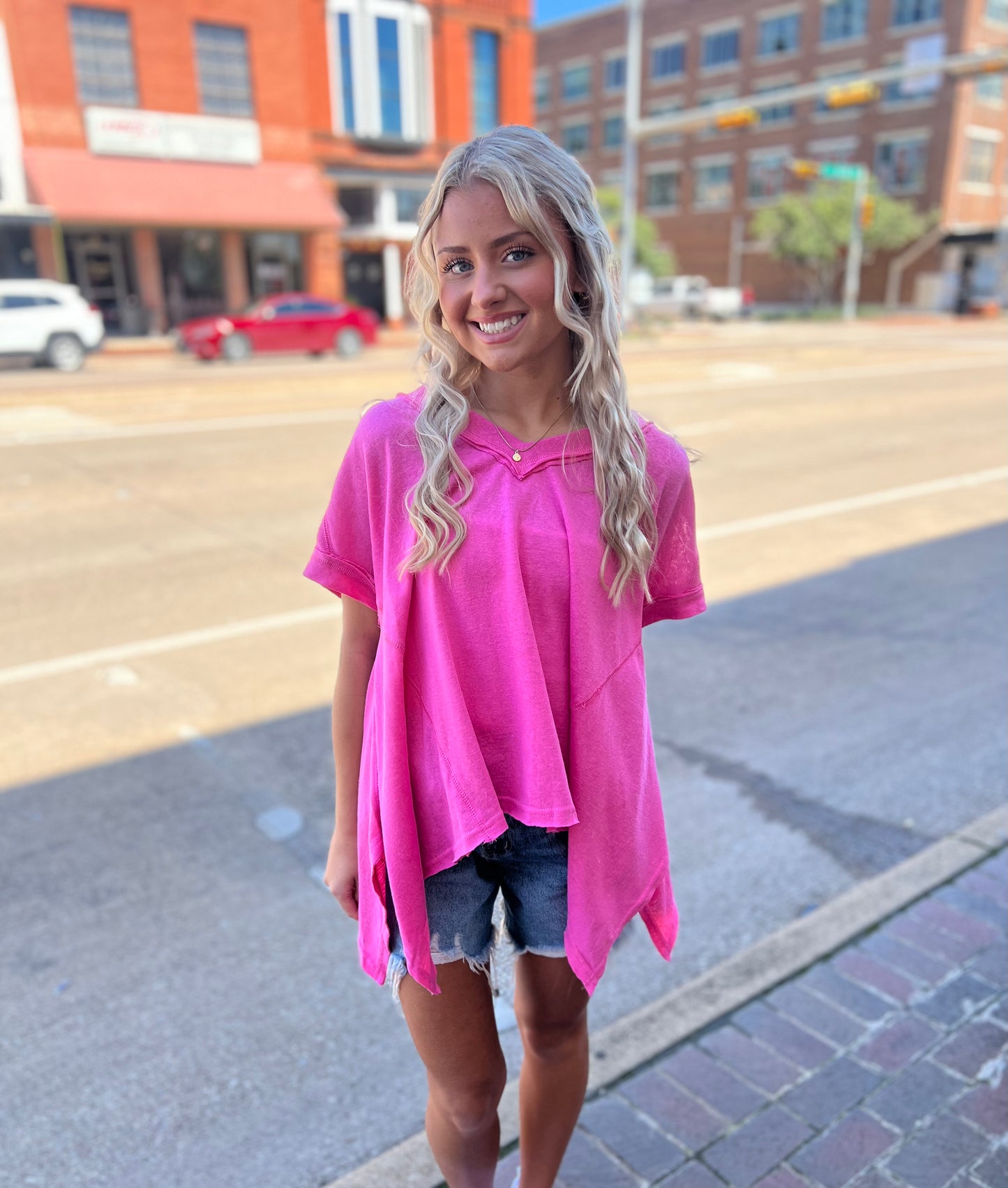 Kaylee Pink Top