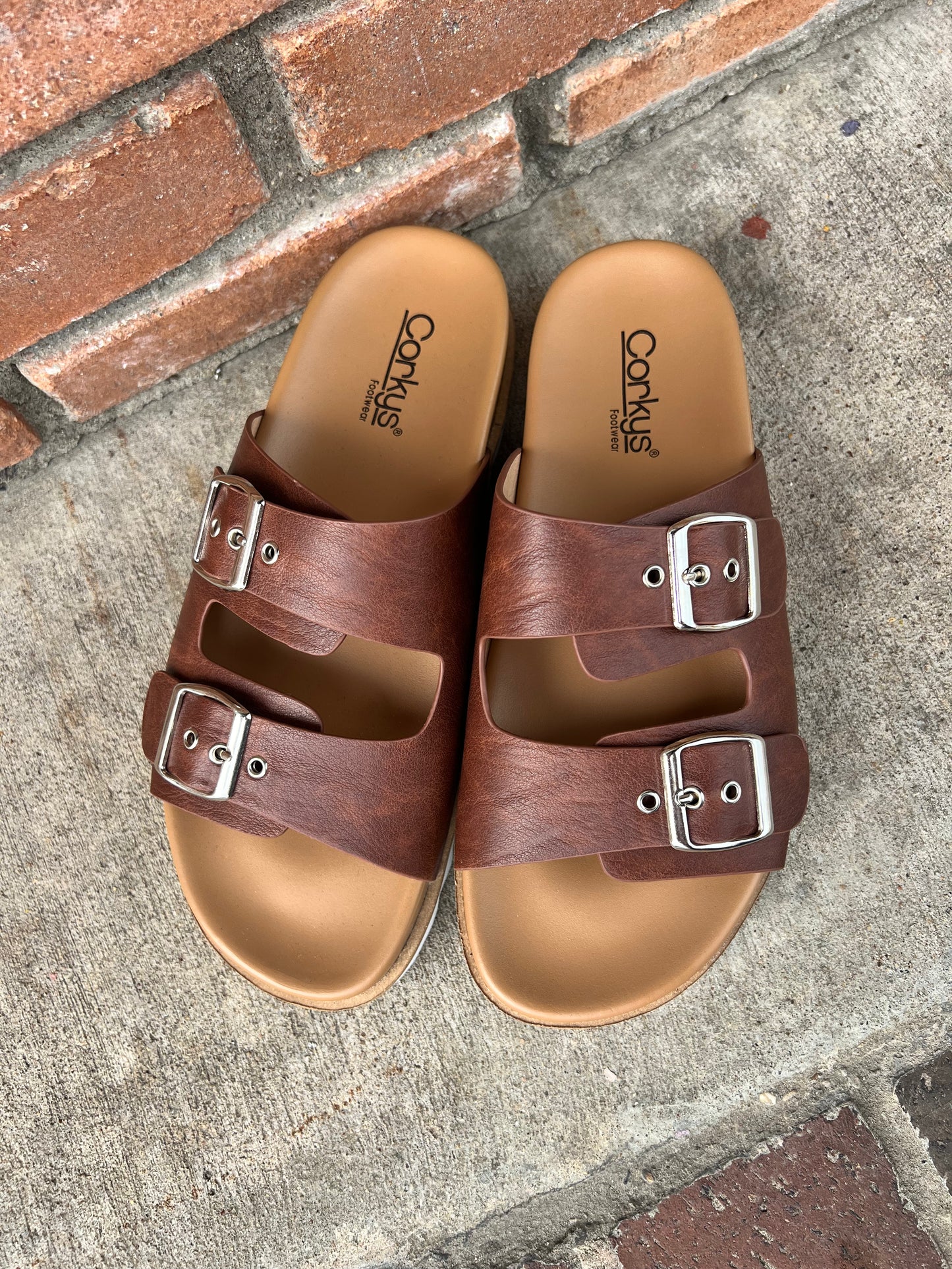 Corkys Dash Bourban Sandals
