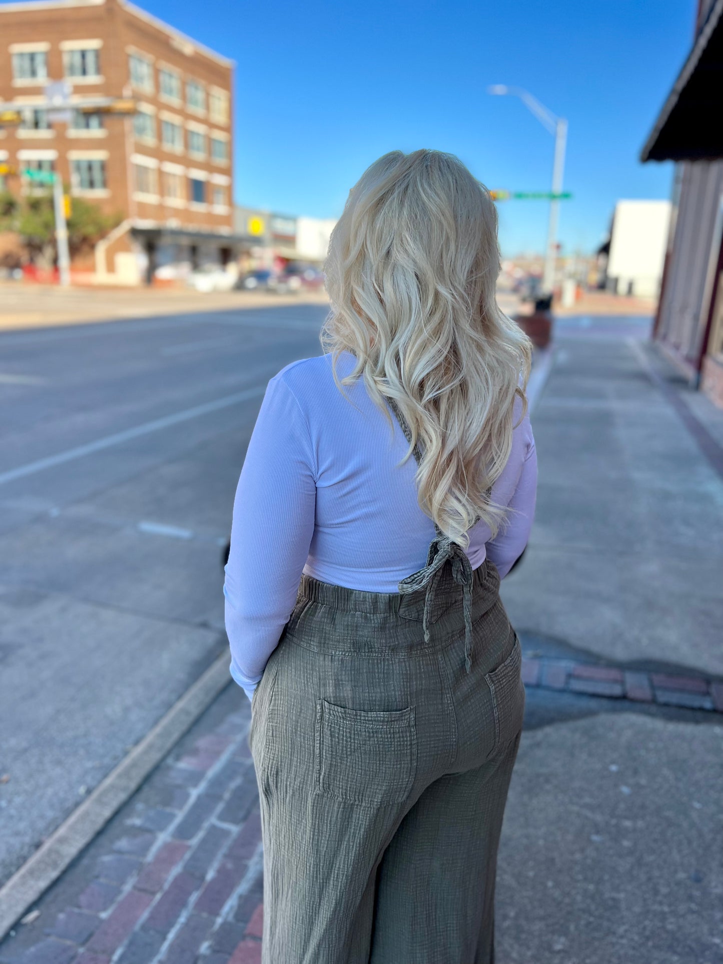 Faded Olive - Here I Am Overalls