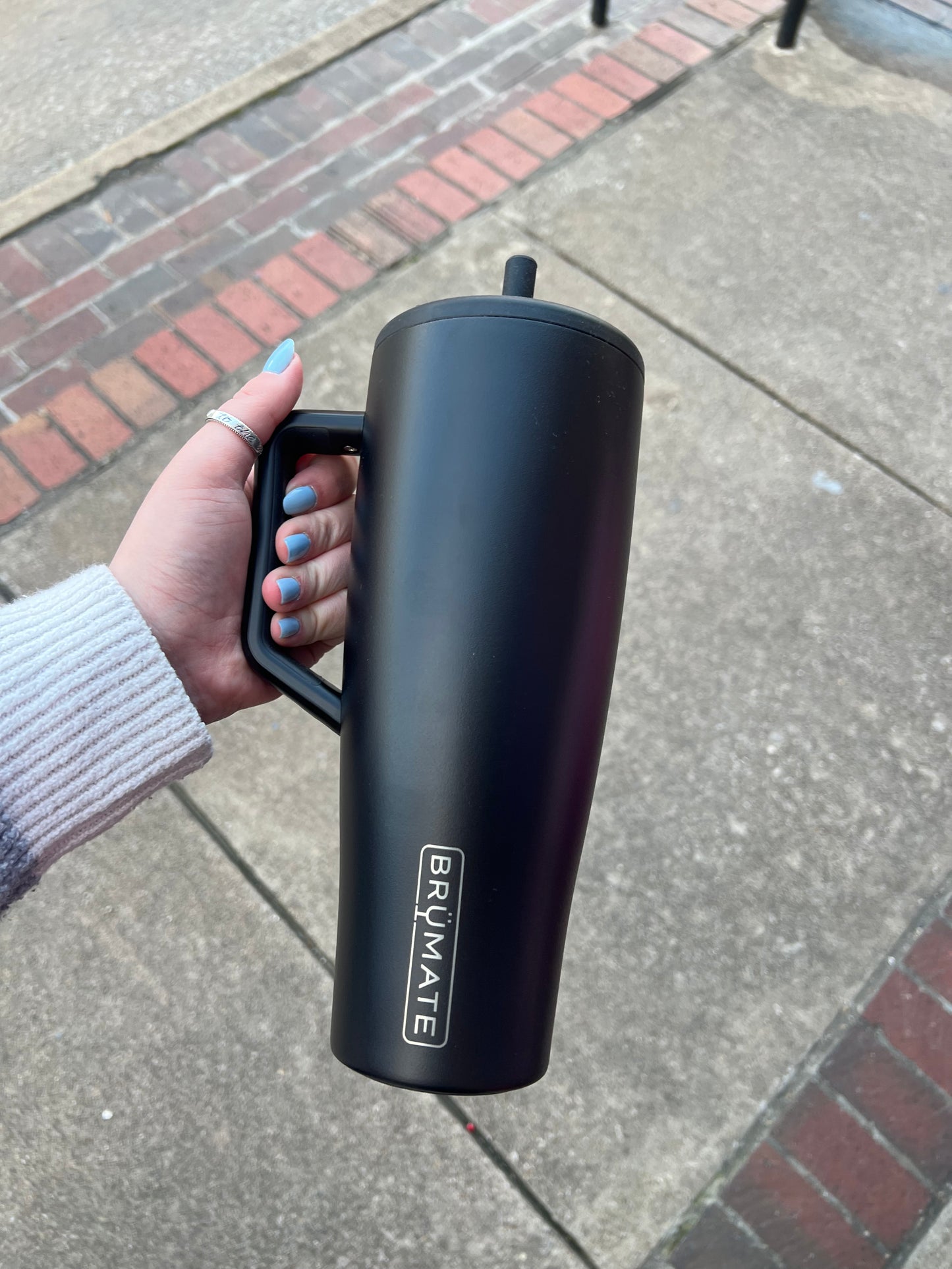 Brumate Matte Black Eras 40oz Tumbler