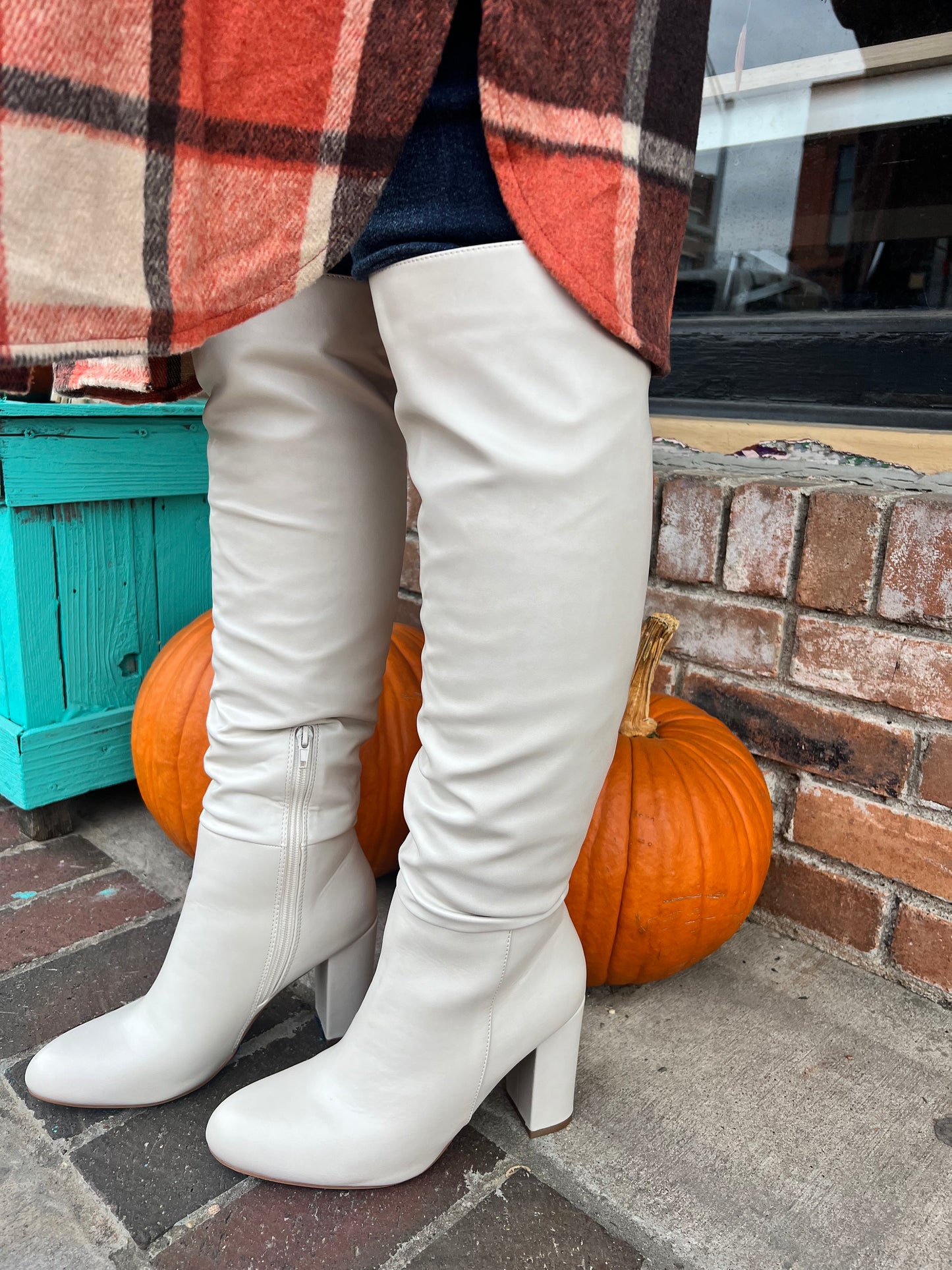 Corkys Ivory Two Faced Boots