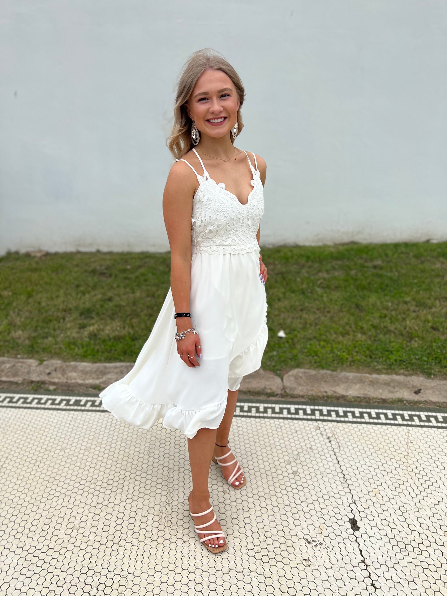 Island Dreams White Dress