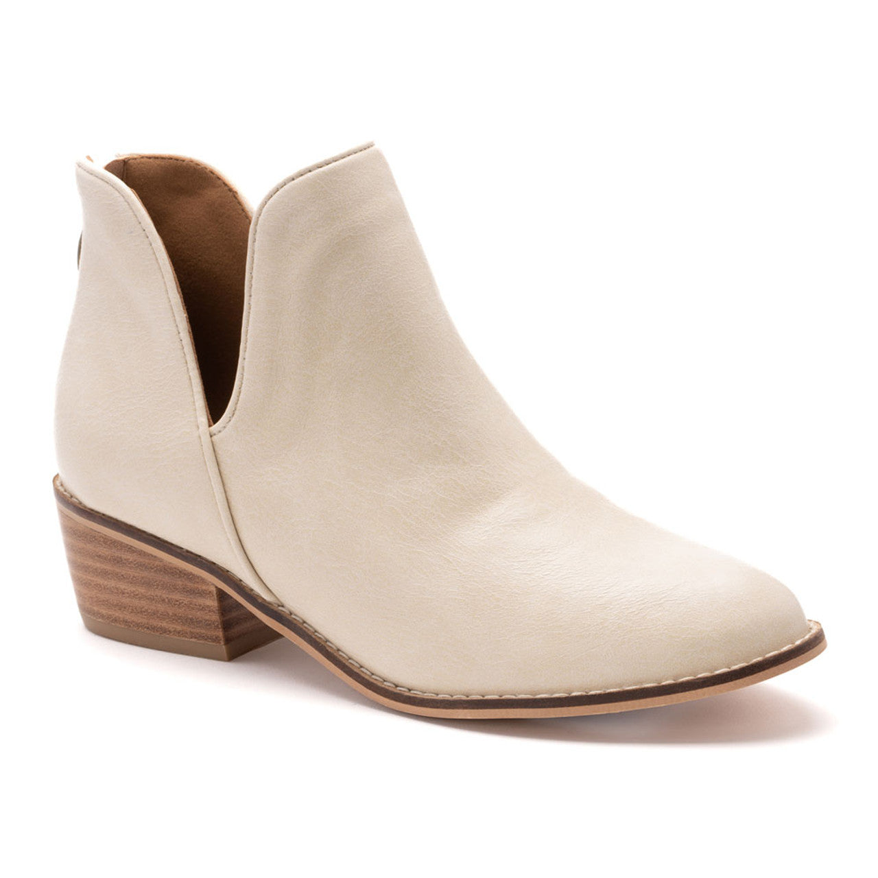 Corkys Vanish Bootie Ivory
