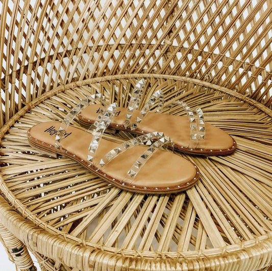 Corkys Beach Please Sandals Clear