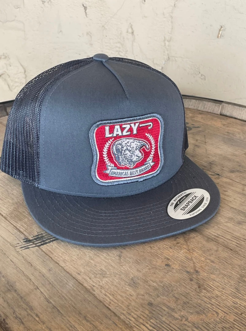 Lazy J Charcoal Hereford Hat