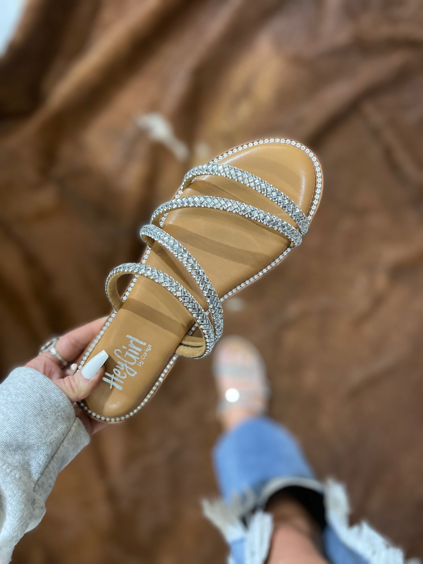 Corkys Be Bejeweled Sandal