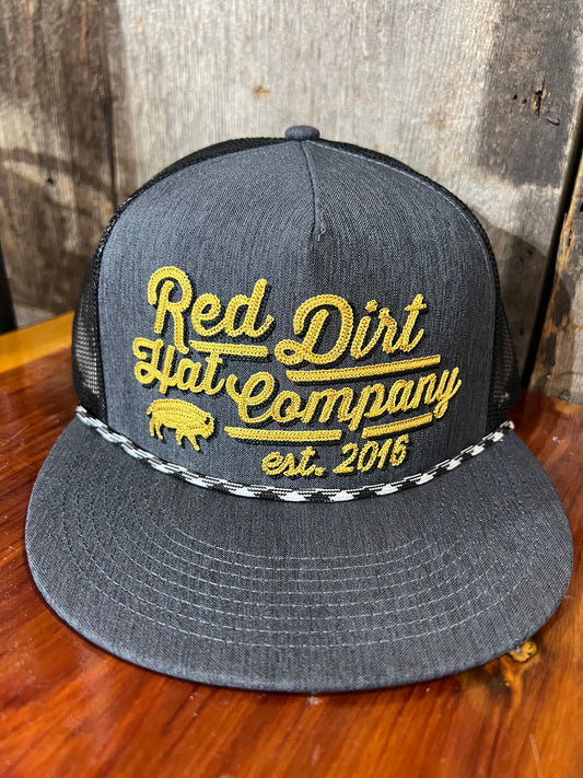 Red Dirt Gold Digger Charcoal Hat