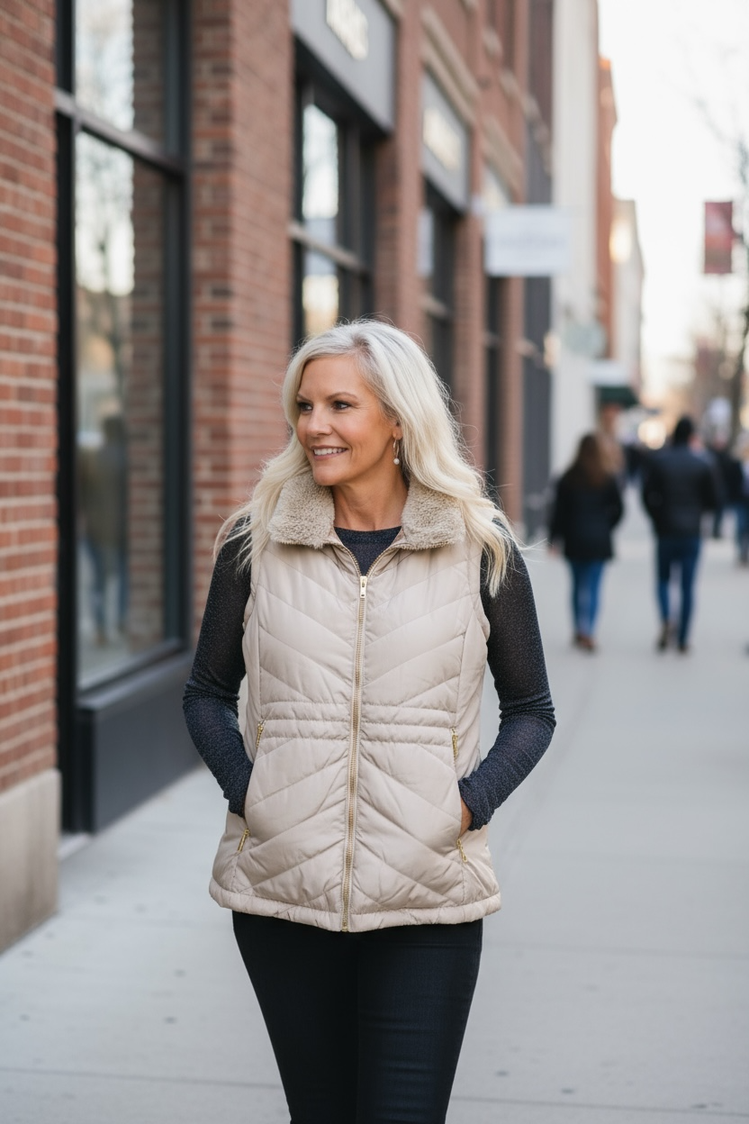 CHAMPAGNE BRUNCH VEST