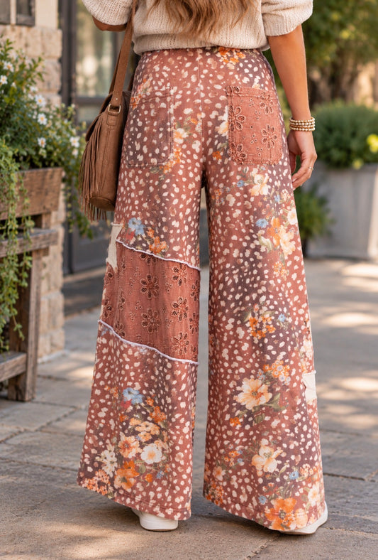 DOE-EYED DARLING MINERAL WASH PANTS OF SET