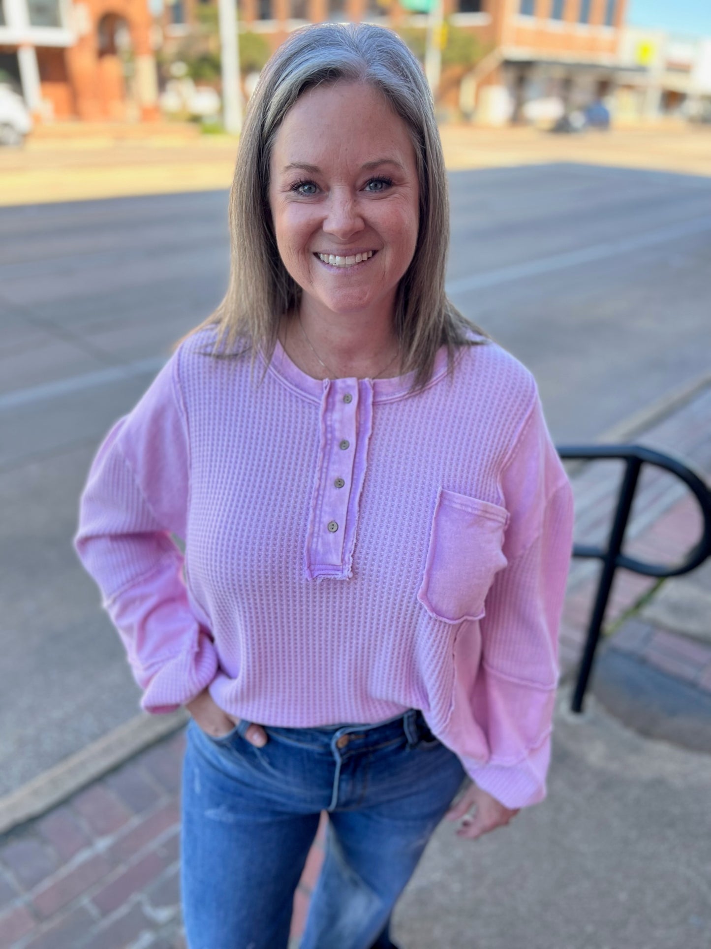 Lilac Rose Longsleeve Top