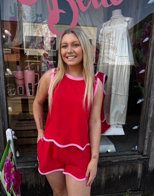 Red Cove Shorts (set)