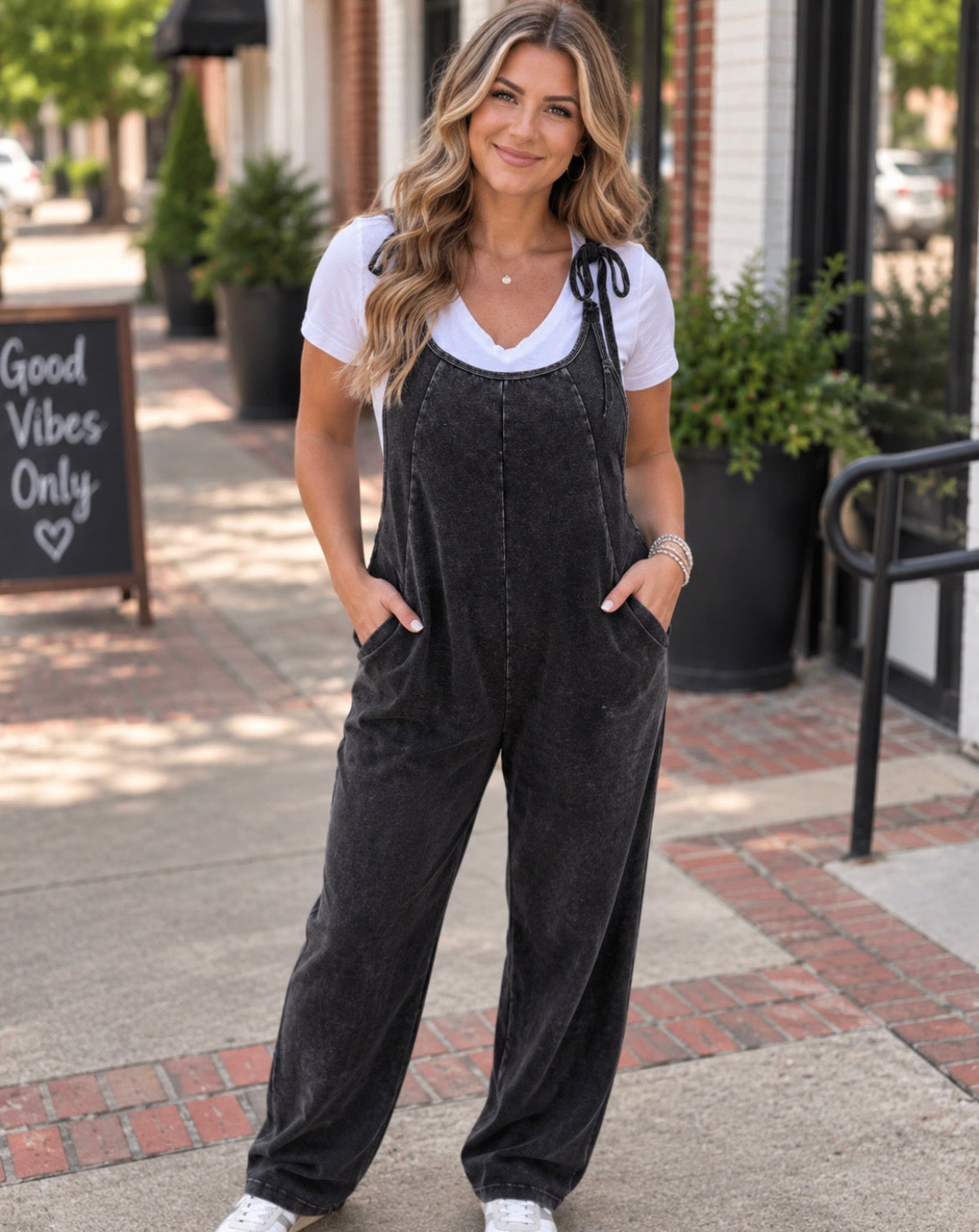 Boho Jumpsuit in Black