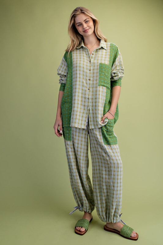 EASEL GREEN MIX N MATCH TOP SET