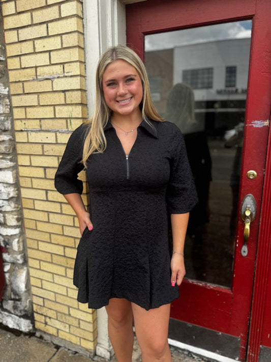 VIVIAN BLACK DRESS