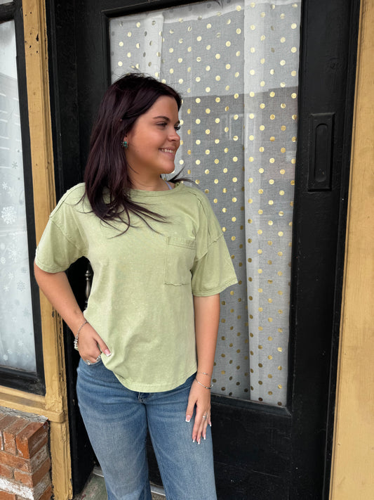 Keara Green Tee