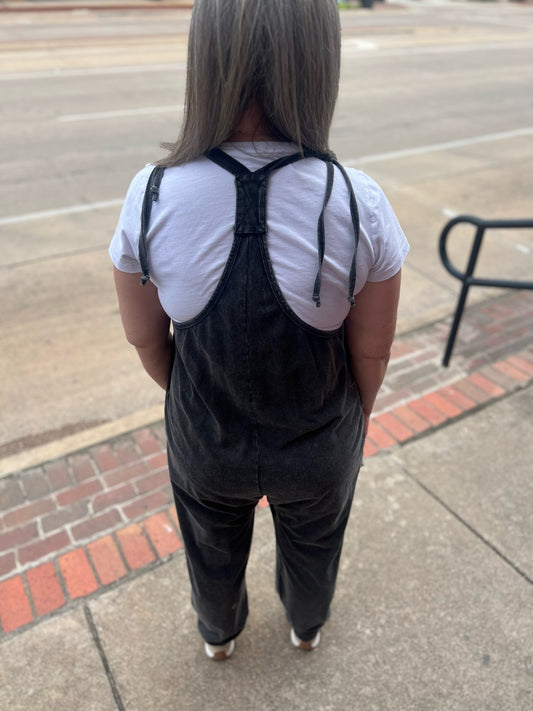 Boho Jumpsuit in Black