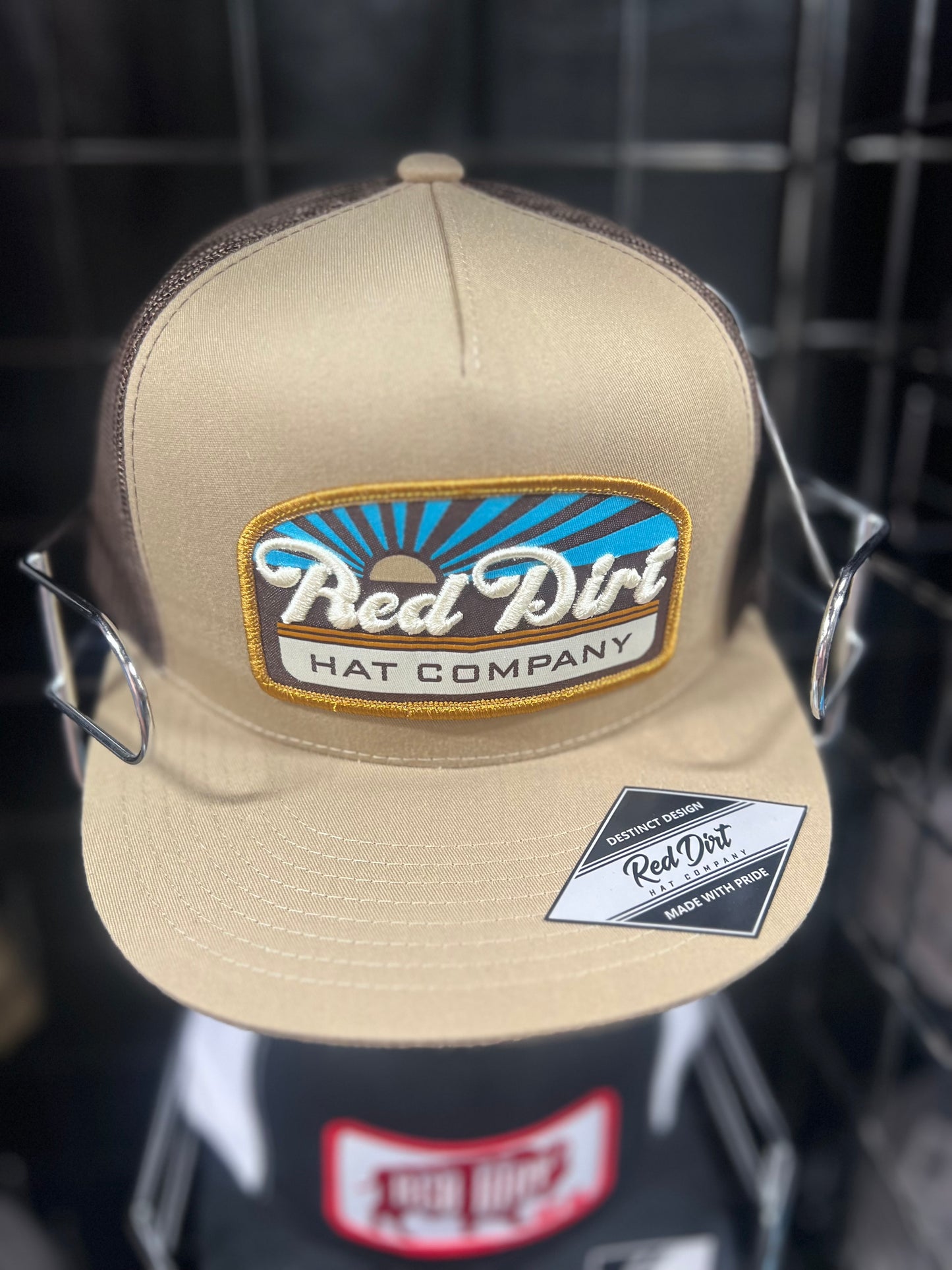 Red Dirt Tan Blue Sunset Hat