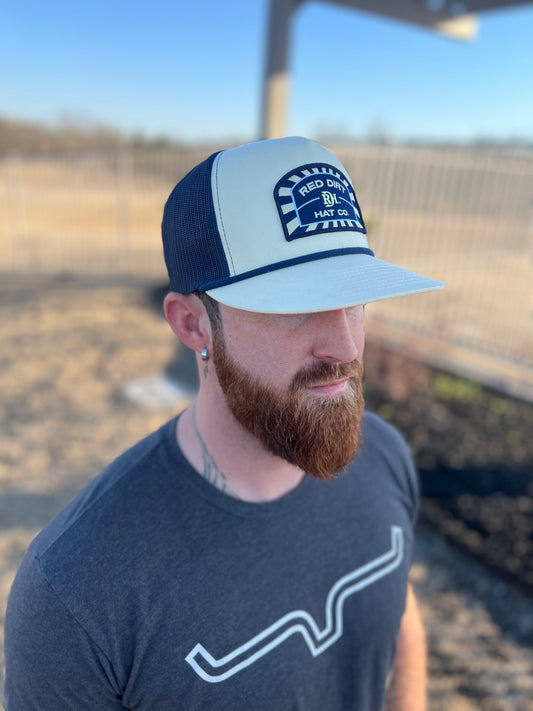 Red Dirt Stone & Navy Hat